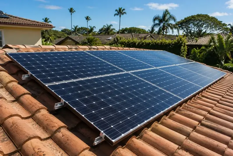 Installation de panneaux solaires à Baudreix